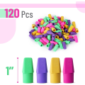 Miniatyrbilde 2 av 7: Blyanttoppen Eraser, Hetter Eraser, 120 Pakk, ZQKLA