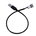 Pikkukuva 2 / 4: 30 cm USB-uros - 3-nastainen adapterikaapeli PC-tietokoneen kotelon CPU-tuulettimelle