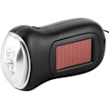 Miniatyrbillede 1 af 5: Solarlommelygte, Håndsving Solcelledrevet Genopladelig Lommelygte, ZQKLA