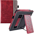 Miniatyrbilde 1 av 5: Kreativt etui med stativ kompatibelt med 6,8-tommers Kindle Paperwhite 11. generasjon 2021 Red Gray