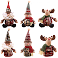 Miniatyrbild 1 av 7: 6 st Mini Julgransprydnader för Mini Träddekorationer Små, ZQKLA