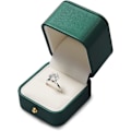 Miniatyrbild 5 av 5: Läder Smyckeskrin Förslag Ring Presentask Smycke Display Case(G