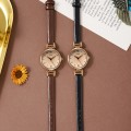 Miniatyrbillede 5 af 5: (Brun) Top Plaza Mode Kvinder Armbånd Manchetknapper Analogt Ur, ZQKLA