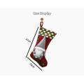 Miniatyrbilde 4 av 7: Julestrømpe 3-pakning, 3D Nisser Santa Julestrømpe, ZQKLA