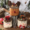 Miniatyrbillede 6 af 7: 3 stk. Julegodtepose Æblepose Julepynt Gave, ZQKLA