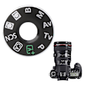 Miniatyrbillede 2 af 5: Canon Eos 6d Kamera Funktion Drejeknap Tilstand Interface Hætte Knap Reparation Dele