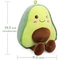 Miniatyrbild 2 av 5: 16,5 Tums Snugglevänlig Fylld Avocado Frukt Mjuk Plysch Leksak Kramande P