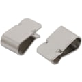 Miniatyrbillede 3 af 4: Rustfri Stål Fjeder U Clips Sølv 21.4mm x 12mm 25stk, ZQKLA