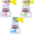 3-pack 360° Roterande Justerbar Köksblandare Vattenfilter