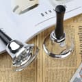 Miniatyrbild 7 av 7: 2-pack handklocka, silverfärgad stålklocka, ringklocka med handtag, ZQKLA