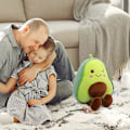 Miniatyrbild 3 av 5: 16,5 Tums Snugglevänlig Fylld Avocado Frukt Mjuk Plysch Leksak Kramande P