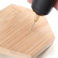 Miniatyrbild 3 av 5: Mini Elektrisk Borr Bärbar USB-Borr med 3 st Bits Hantverk Rotar