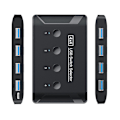 Miniatyrbillede 3 af 4: Usb3.0 switch selector switcher 4-port usb automatisk 4-i-4-ud hub delt switcher til printer tastatur mus