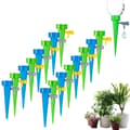 20-pack Bevattningssystem med dropp, Droppflaska, Justerbar, ZQKLA
