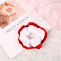 Miniatyrbillede 3 af 5: Jule Scrunchie Blandet Farve Flanel Scrunchie Jul, ZQKLA