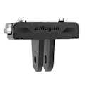 Miniatyrbillede 1 af 5: AMAGISN Magnetisk Hurtigudløser Adapter til Insta360 Ace Pro/Ace Action Plast Kamera Mount