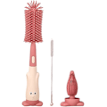 Miniatyrbild 1 av 5: Flaskborste Set - 3 i 1 Roterande Rengöringsborste för S,ZQKLA