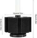 Miniatyrbillede 3 af 5: Filter Mesh Beskyttelse, 1 Stk Akvarium Luftfilter, Akvarium Bio