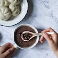 Miniatyrbillede 5 af 7: 4 stk. Japanske og Koreanske Keramiske Suppe Skeer Sæt Asiatisk R,ZQKLA