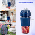 Miniatyrbild 2 av 7: Bärbar Blenderburk, USB Elektrisk Juicer Multifunktionell Blender