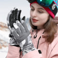 Miniatyrbillede 7 af 7: Termiske Handsker Dame Ski Handsker Vinter Vandtætte Varme Arbejdshandsker, ZQKLA