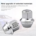 Miniatyrbild 3 av 5: Alloy Wheel Nuts. M12 X 1.5, Konisk, 19mm Hex Ersättning För Ford Alloy Wheels (silver)