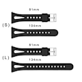 Pikkukuva 3 / 4: 3 Ohutta Ranneketta, Yhteensopiva Fitbit Versa 2 Rannekkeiden/Fitbit Versa/Fitbit Versa Lite/SE kanssa, Silikoninen Vaihtokello Rannekkeet White S