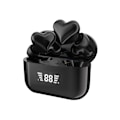 Pikkukuva 1 / 5: Sydämenmuotoiset Bluetooth-kuulokkeet, melunvaimennus, langattomat urheilu-Bluetooth-nappikuulokkeet black