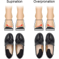 Miniatyrbillede 2 af 6: 3 Par (Sorte) Supination & Over-Pronation Korrigerende Skoindsatser, ZQKLA