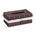 Miniatyrbild 1 av 5: Handgjord Rattan Tissue Box, Rektangulär Tissue Box Dispenser, ZQKLA