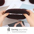 Miniatyrbild 6 av 7: Donut Hårtutskruvningsverktyg 7 delar, Ring Style Bun Maker Set med, ZQKLA