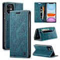 Miniatyrbillede 1 af 5: AUTSPACE A01 Serie RFID Blokerende Tegnebog Retro Mat Læder Telefon Cover til iPhone 11 6.1 tommer Style D