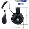Pikkukuva 2 / 5: Pyöränkello Elektroninen - Mini Polkupyörän Torvi 130 db Kova USB Lataus, ZQKLA