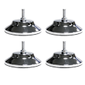 Miniatyrbillede 2 af 5: 4 STK Billard-/Poolbord Benjusteringsfødder 5 Tommer Metal Spillebord Benjusteringsfødder Kraftige Justeringsfødder til Poolbord