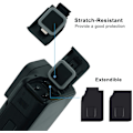 Miniatyrbillede 2 af 6: Udskiftningssideredør til GoPro Hero 7 Black, Aluminium Legering, ZQKLA