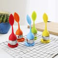 Miniatyrbilde 2 av 5: (Gul) Tepose, teinfuser, søt silikonbladfilter, te, ZQKLA