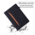 Pikkukuva 5 / 5: Nahkainen tablettikotelo Samsung Galaxy Tab A9+:lle, jossa on liitosrakenne Black