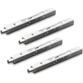 Miniatyrbillede 3 af 4: 4 Pak (2 Par) Dør Flush Bolt Latch Slide Latch Skjult, ZQKLA