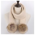 Miniatyrbillede 5 af 7: Spædbarn/Småbørns Beanie Ulden Hat Ren Farve Vinter Twist Po,ZQKLA