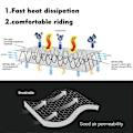 Miniatyrbild 4 av 5: Desert X 2022 2023 Motorcykelsadelskydd För Ducati Desertx Tillbehör Sadel Skydd Kudde 3d Honeycomb Mesh Sadelkudde