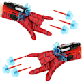 Miniatyrbillede 1 af 5: (2 sugekopper pile) Spiderman Spider Web Launcher Spider Handske S