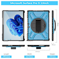 Pikkukuva 3 / 5: Iskunkestävä tablettikotelo MicroSoft Surface Pro 9:lle Blue