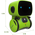 Miniatyrbilde 2 av 4: （Gul）Barnas robotleketøy, interaktivt smart snakkende robot med, ZQKLA