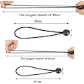 Miniatyrbild 2 av 5: Bungee Cord, Presenning Bungee Cord, Bungee Cord, Bungee Cord, ZQKLA