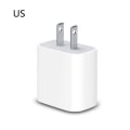 Miniatyrbillede 1 af 2: Apple 20W USB-C Strømforsyning - iPhone Oplader med Hurtig Opladning, ZQKLA