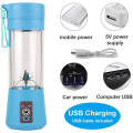 Pikkukuva 3 / 7: Kannettava Blenderi Tuoremehu Blenderi Smoothie Blenderi USB Re,ZQKLA