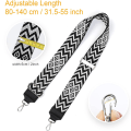 Miniatyrbilde 2 av 5: 1 justerbar veskestropp 5 cm bred, 80-140 cm lang Justerbar b