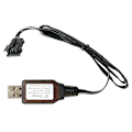 Miniatyrbillede 5 af 5: 7.4V SM4P Omvendt Oplader 4-bens Lithium Batteri USB Omvendt Opladerkabel
