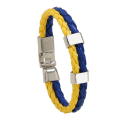 Miniatyrbilde 4 av 5: 2 stk Enkle og fasjonable flerlags vevde lær armbånd, ZQKLA