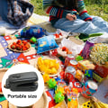 Miniatyrbilde 6 av 6: Svart, Mini Forseglingsmaskin med Kutter, 2 i 1 Lukkingsenhet, ZQKLA